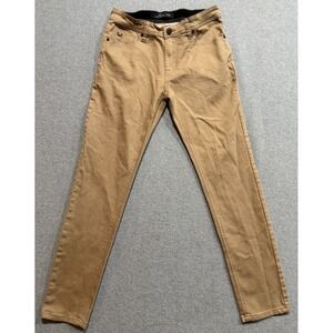 Nick Danger Men's Supreme Flex Jeans Pants Stretch Slim Fit Khaki Brown 32x30
